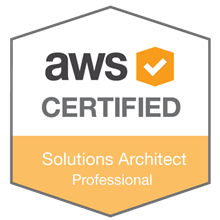 AWS Certified Solutions Architect Professional badge